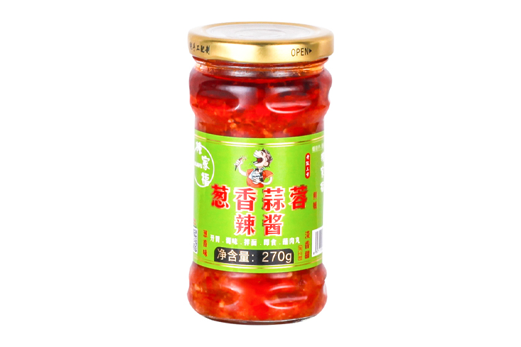 LA JIA FU GARLIC CHILI SAUCE 270G